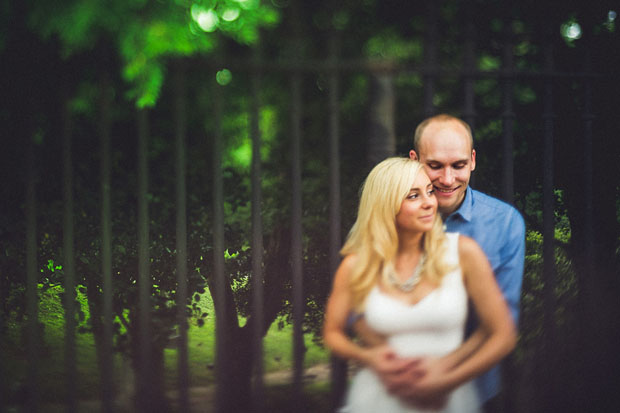 Freelensing: Make a DIY Poor Mans Tilt Shift by Breaking a Cheap Prime Lens 05 freelensed engagement photo copy