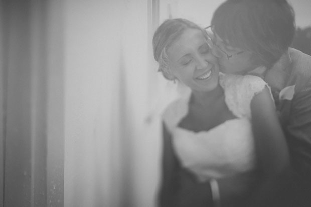 Freelensing: Make a DIY Poor Mans Tilt Shift by Breaking a Cheap Prime Lens 25 bride and groom black and white portrait copy