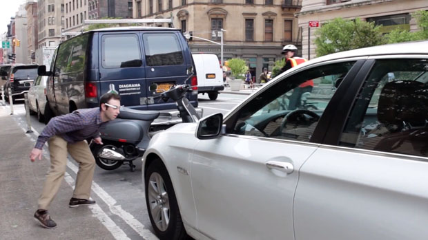 What Photographers Would Look Like if Google Glass Took Over the World car