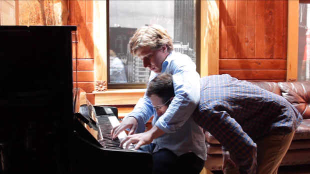 What Photographers Would Look Like if Google Glass Took Over the World piano