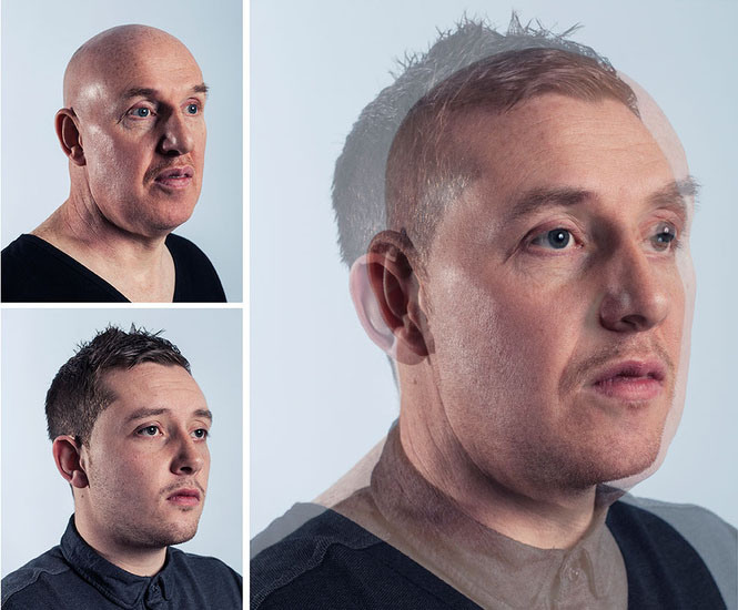 Photographer Blends Portraits of Fathers and Sons to Show Genetic Similarities jpeg 7